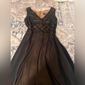 Beautiful black dress!